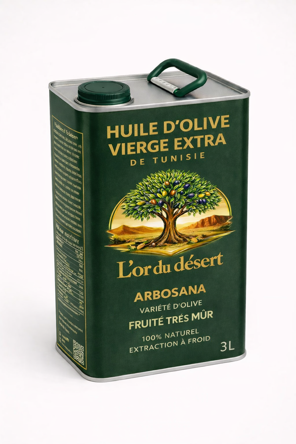 Huile d’olive Arbosana – Bidon 3L