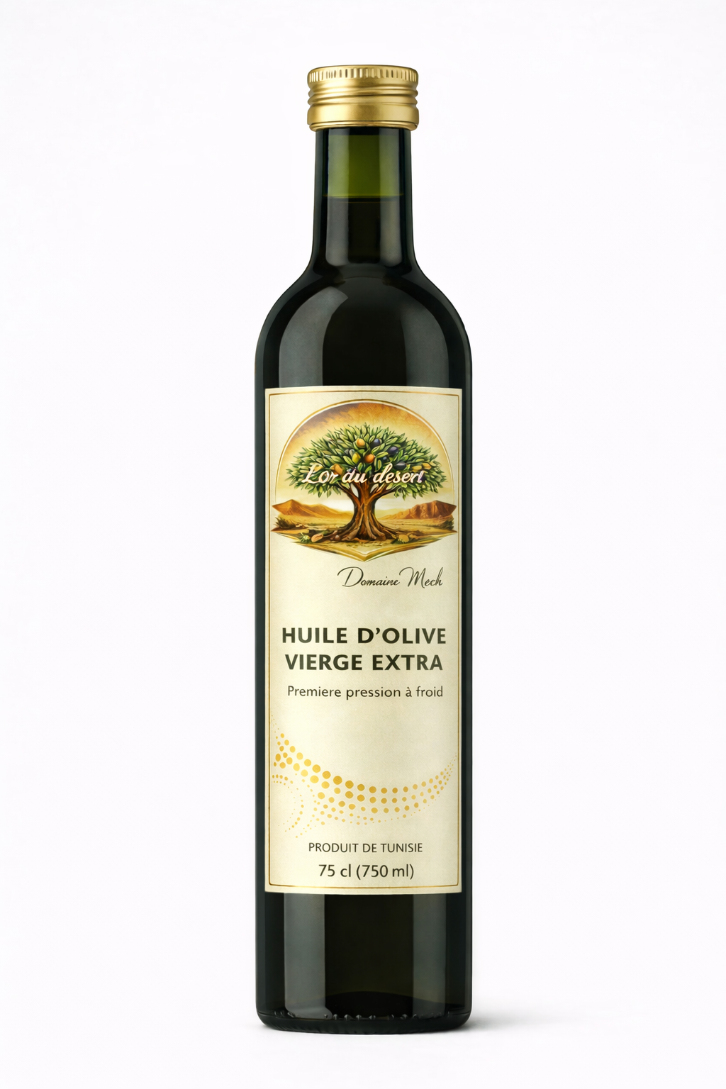 Huile d’olive – Bouteille 75cl